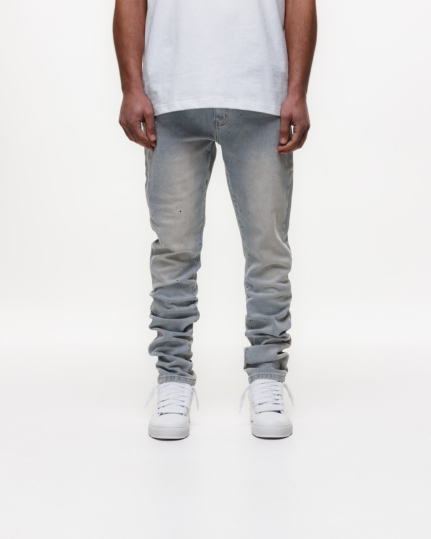MAGIRI Painted Slim Blue Jeans